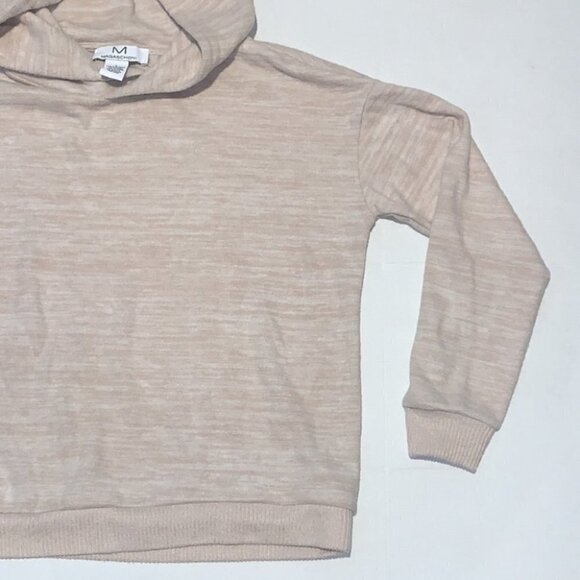 𝅺MAGASCHONI light pink long sleeves hooded sweater size small - Picture 4 of 11
